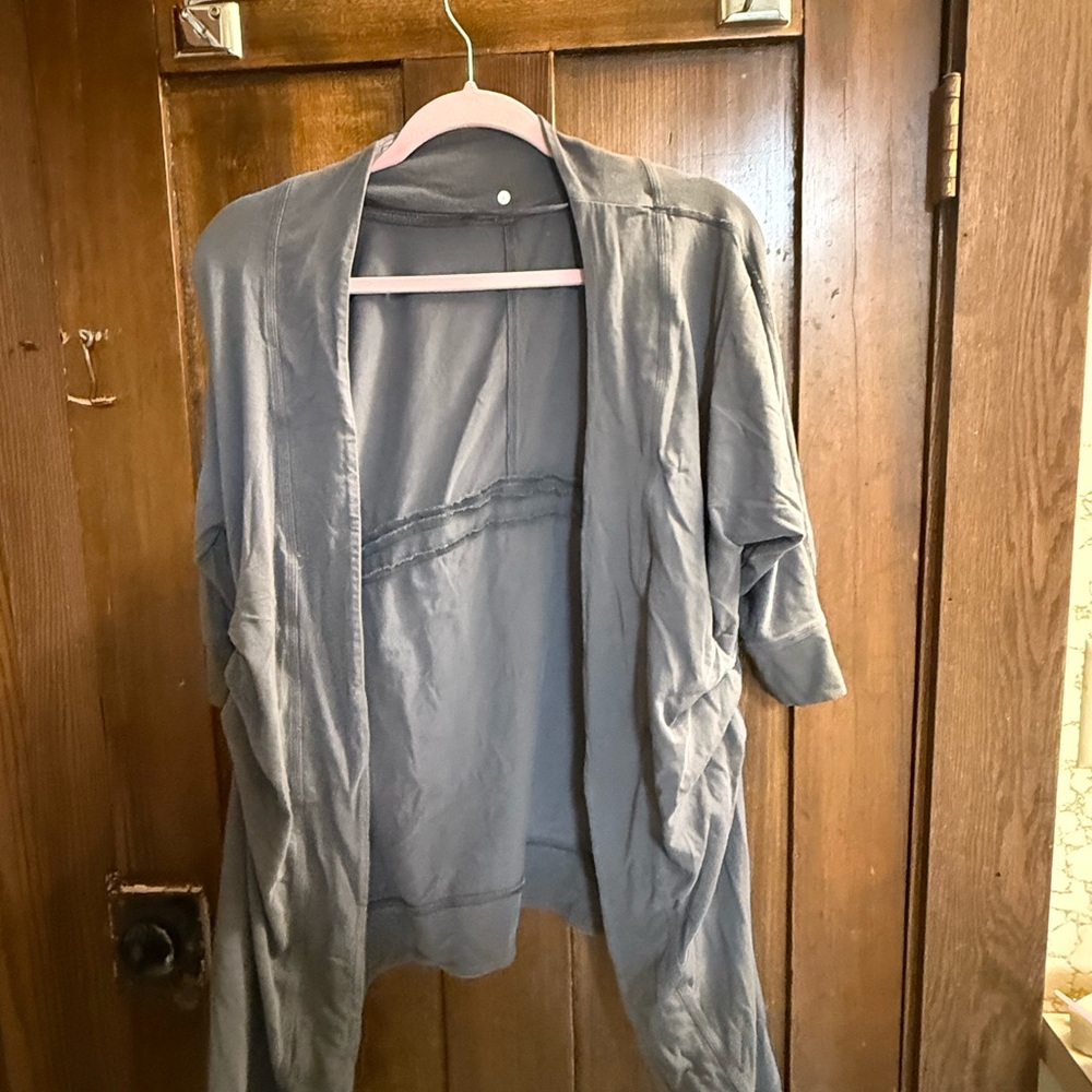 Lululemon Grey cardigan
